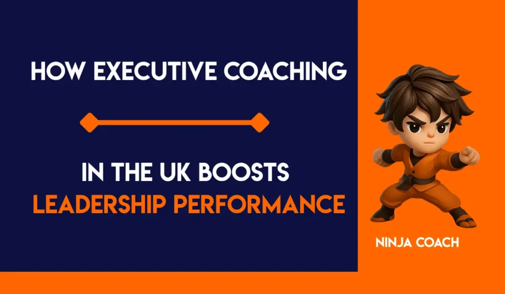 Senior leader in a UK boardroom receiving one-to-one executive coaching to boost leadership performance.