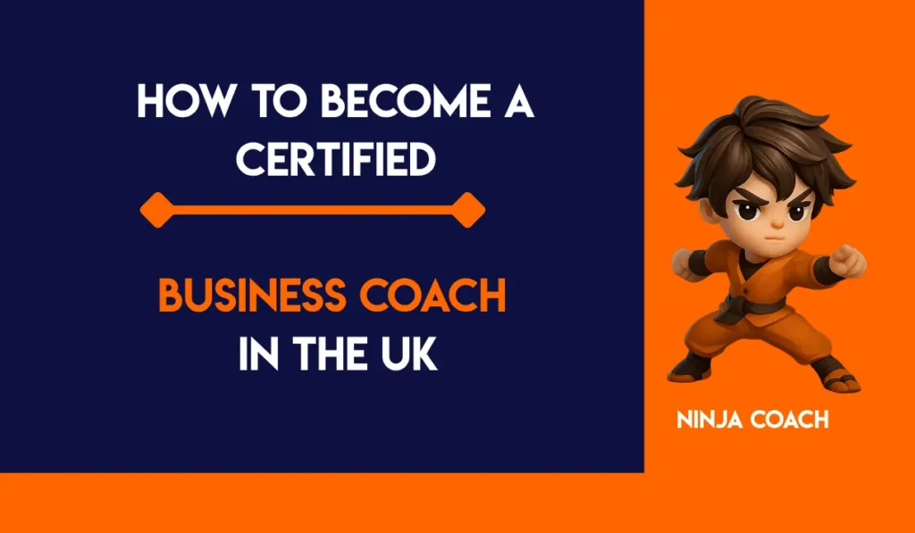 A professional learner receives a certified business coach diploma in the UK, representing the path to becoming a qualified business coach.