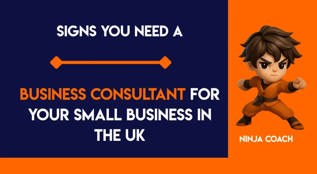 Small UK business owner consulting with a business consultant, reviewing charts and strategy in an office.