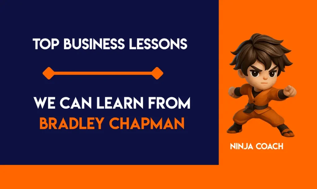 Bradley Chapman speaking at a UK business event, sharing his most important lessons with entrepreneurs.