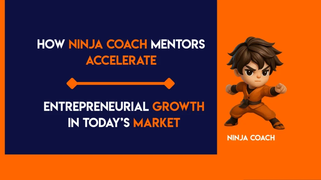 Ninja Coach Mentor helping an entrepreneur plan business growth and strategy