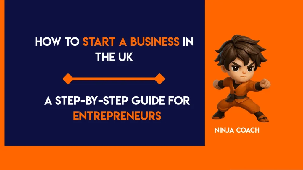 Entrepreneur planning how to start a business in the UK