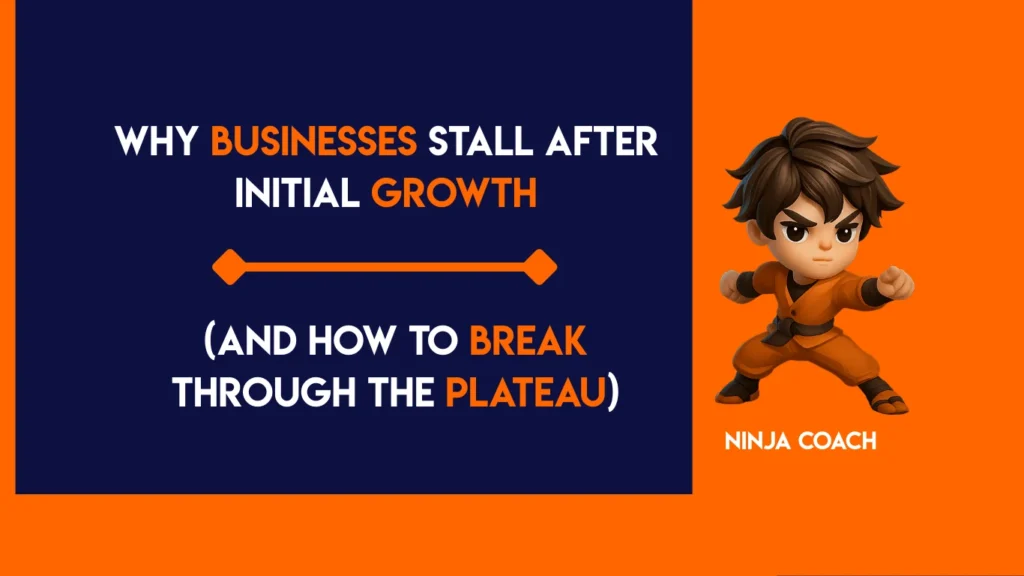 Why businesses stall after initial growth and how to overcome it