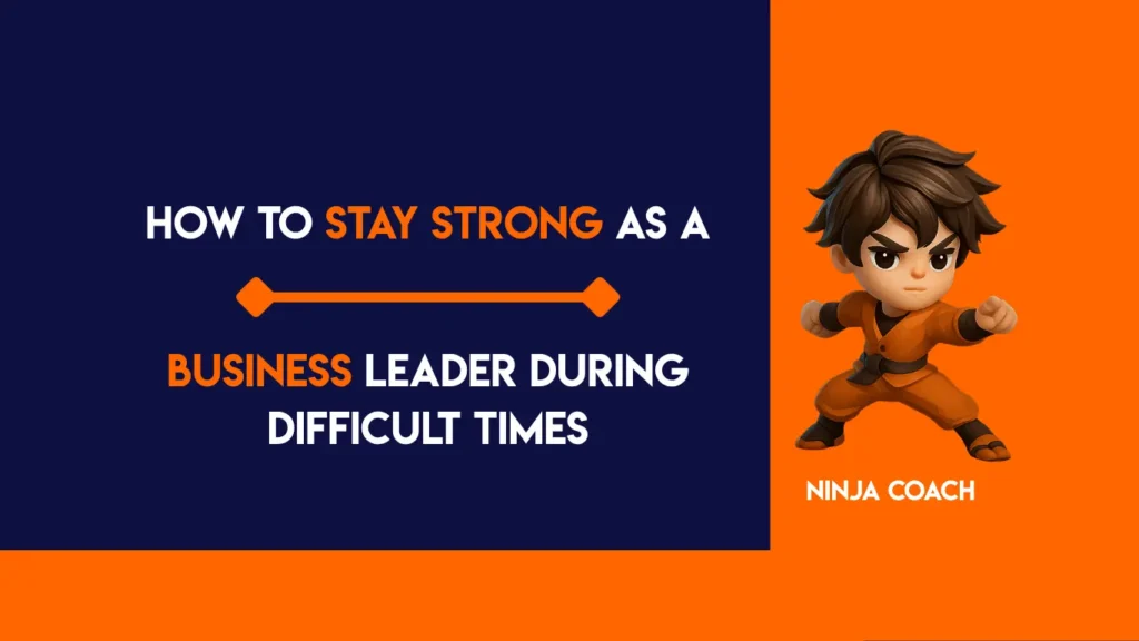 Business leader facing pressure in a challenging situation, showing stress, responsibility, and resilience during difficult business conditions